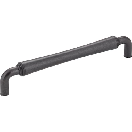 Jeffrey Alexander 160 mm Center-to-Center Gun Metal Barrel Bremen 2 Cabinet Pull 537-160DACM